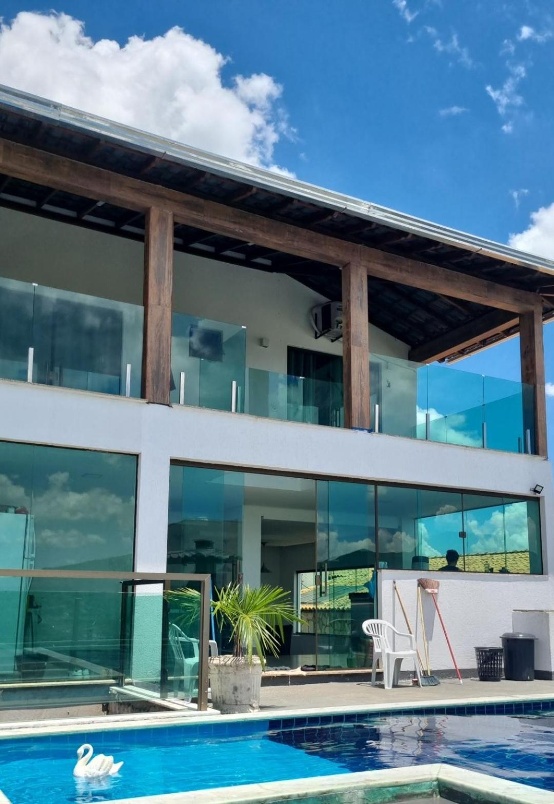 Recanto Brenda - Casa Luxo Capitolio Com Vista Pro Lago, Escarpas E Morrochapeu Екстериор снимка